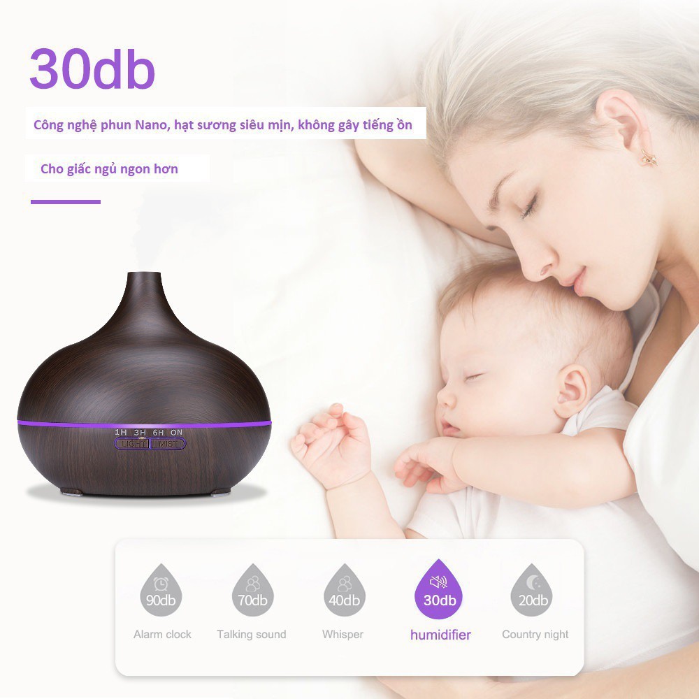 Lọ Tinh Dầu Cao Cấp - Máy khuếch tán tinh dầu Lumera