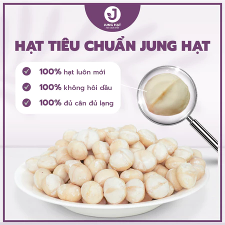 HẠT NHÂN MACCA NGUYÊN SIZE LỚN (>27MM)