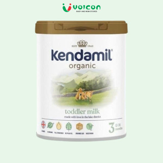 Sữa Kendamil Organic Anh Quốc Số 1 2 3 - Sữa Bột Hữu Cơ Nguyên Kem Phát Triển Toàn Diện 800g