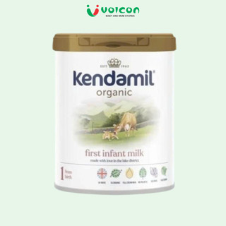 Sữa Kendamil Organic Anh Quốc Số 1 2 3 - Sữa Bột Hữu Cơ Nguyên Kem Phát Triển Toàn Diện 800g