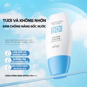 Kem Chống Nắng Nhẹ Mặt – Không Bết Rít, Mát Lạnh Dài Lâu, Bảo Vệ Da Dưới Ánh Nắng