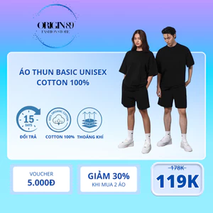 Áo thun trơn Kirkland Unisex Oversize Gym wear [Nam,Nữ] - Áo phông - Màu: Đen ,Trắng