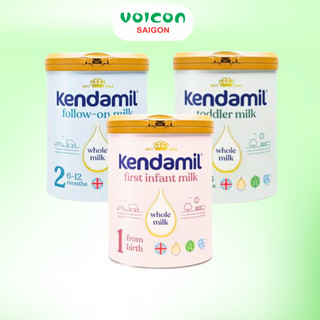 Sữa Công Thức Nguyên Kem Kendamil Classic từ Anh Quốc hỗ trợ phát triển toàn diện lon 800g