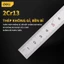 Thước Kẻ Thép Deli ZenTor- Kích Thước 15cm - 30cm - Nhỏ Gọn - Chất Liệu Chống Mòn Gỉ