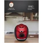Nồi cơm điện tử áp suất cao tần Cuckoo 1.8 lít CRP-HUS1000F màu đỏ- lòng nồi chống dính cao cấp phủ Xwall Black — ảnh 3