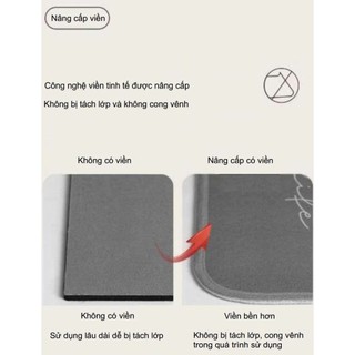 Thảm lau chân nhà bếp chống trượt chống thấm nước xuống sàn và dễ dàng vệ sinh