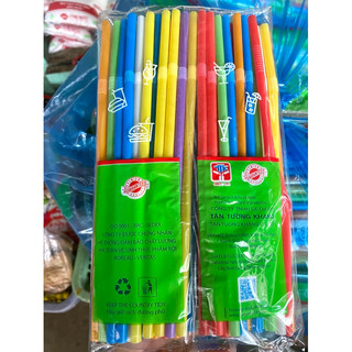 Ống hút cong Tân Tường Khang - túi 80 cái