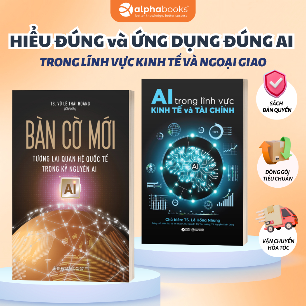 Bìa sách Bàn Cờ Mới / AI Trong Kinh Tế Và Tài Chính