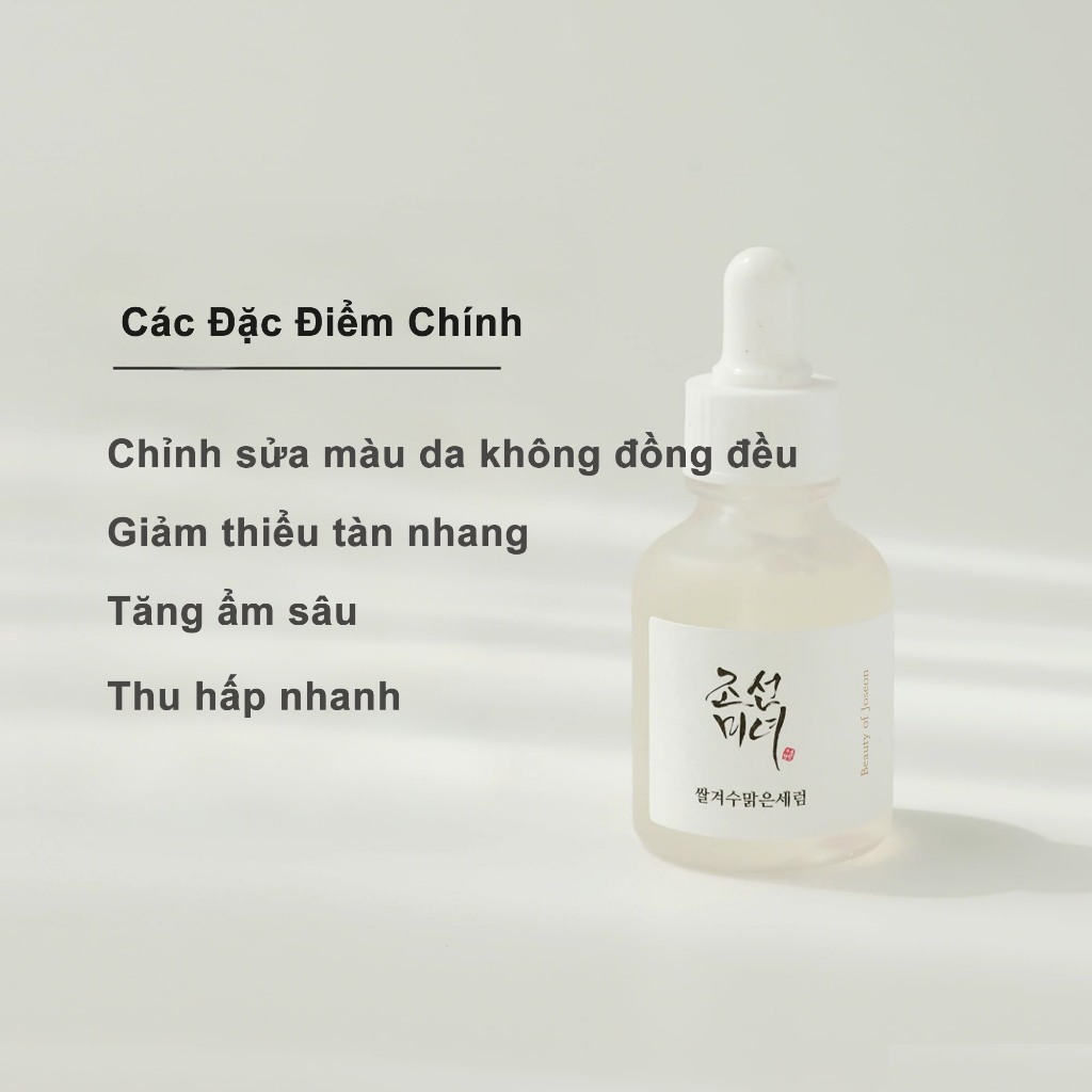 Tinh chất sáng da căng bóng Beauty of Joseon Glow Deep Serum cải thiện làn da không đều màu 30ml