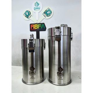 COMBO Lọc INOX NANO DAU AQUARIUM Fi114 bản cao 20cm-25cm cho bể thuỷ sinh 30 đến 60cm
