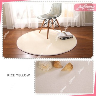 Thảm tròn trải sàn |Màu Be Sữa| ,thảm nhung nỉ decor chụp ảnh to 1m 1m2 1m6