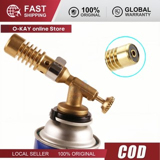 Đầu Khò Ga Flame Gun Cao Cấp - Đồng Nguyên Khối, 1300 Độ, Mồi Lửa Tự Động