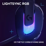 Tai nghe Gaming không dây Logitech G522 LIGHTSPEED - LIGHTSYNC RGB, Kết nối 3 chế độ — ảnh 3