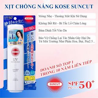 Xịt Chống Nắng Siêu Chống Thấm Nước Suncut Kosé Nhật Bản (Chai 90G)