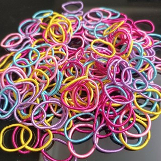 túi 400 chun buộc tóc bé gái màu pastel vặn thừng