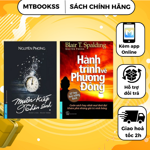 Sách Combo - Muôn Kiếp Nhân Sinh +  Hành Trình Về Phương Đông (Khổ to)