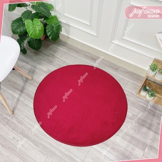 Thảm trải sàn hình tròn ngồi thiền,cho bé ngồi chụp ảnh |JAFUMA|kích thước 80cm