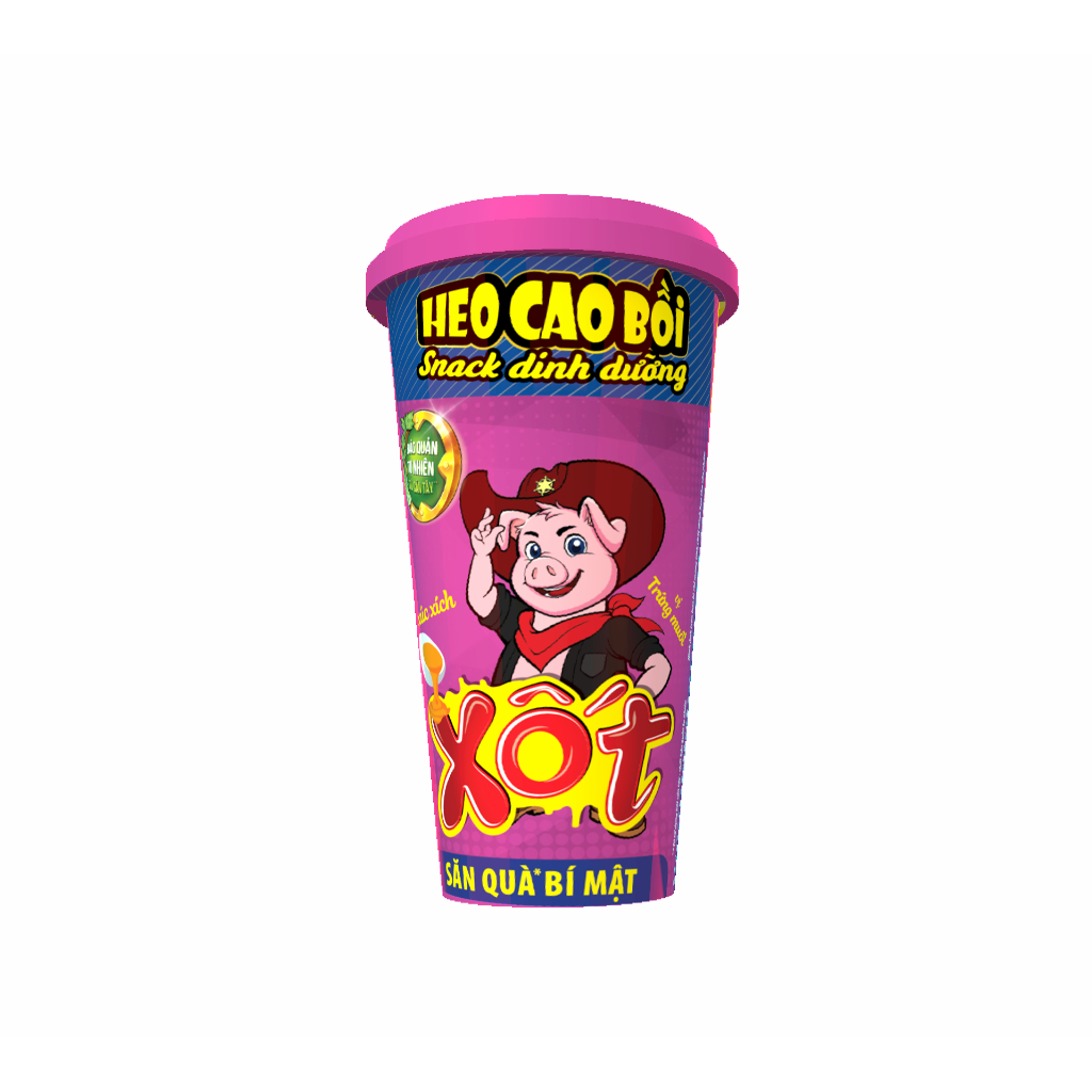 [Chọn vị] Combo 5 Ly Xúc Xích Tiệt Trùng Heo Cao Bồi Lắc