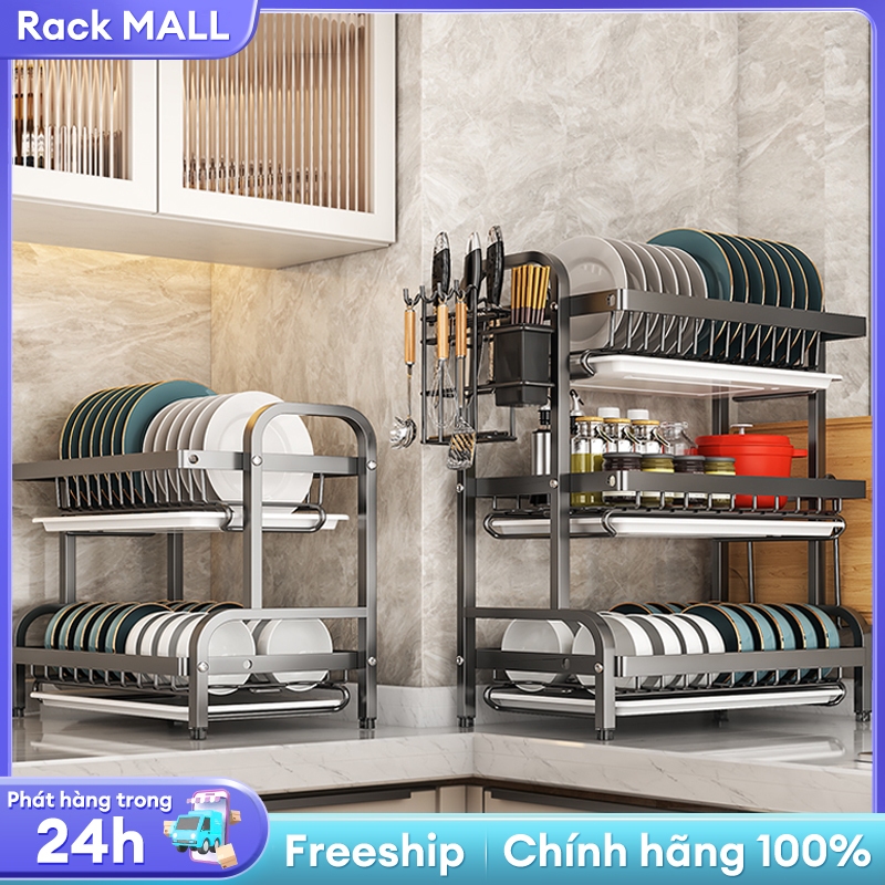 RACK Kệ Để Chén Bát Đĩa Đa Năng Chất Liệu Thép Carbon Sơn giá để bát ...