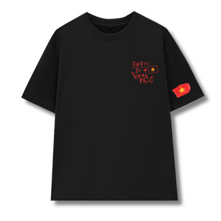 [HỎA TỐC] Áo Thun Unisex Oversize Lễ 02-9 A80, Áo Phông Nam Nữ Form Rộng Tay Lỡ ChấtThun Cotton Mềm Mịn Menswear Cổ Tròn
