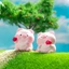 Bộ sưu tập heo tí hon dễ thương trang trí nhà cửa, bàn làm việc, bàn quầy, văn phòng, taplo ô tô
