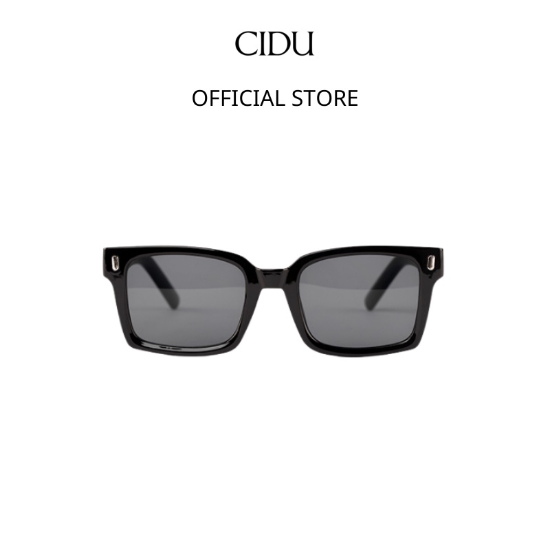 Kính Râm Đen Thời Trang Basic Đi Nắng Lái Xe Chống Tia Uv 400nm Cidu ...