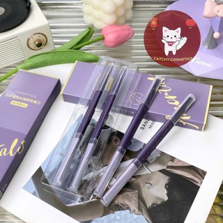 [AMORTALS] Set 2 Cạo Lông Mày Amortals 2 Đầu Vỏ Tím, Cạo Tỉa Lông Mày Tiện Lợi, Không Gỉ