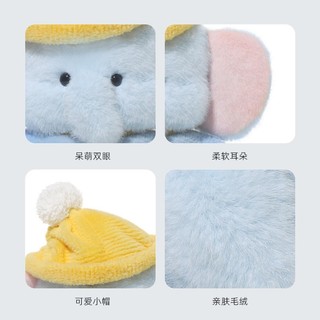 Voi con Ta Ta Thú nhồi bông siêu mềm, búp bê dễ thương giao từ kho Hà Nội