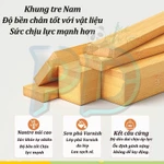 Tủ giày gỗ tre cửa mây đan Kệ chứa đồ nhiều tầng​ Tủ để giày dép thông minh nhiều ngăn Tủ tích trữ — ảnh 8