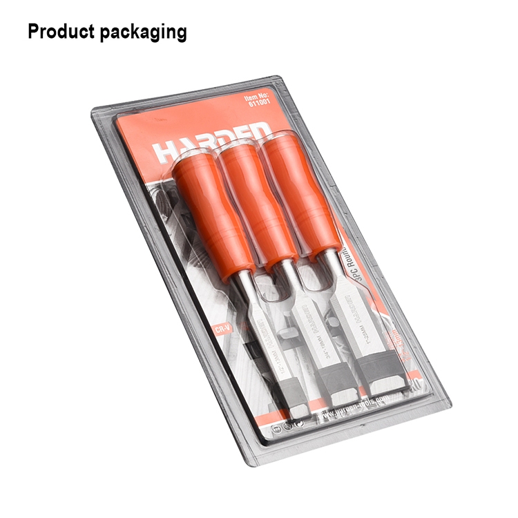 Bộ Đục Gỗ 3 Chi Tiết HARDEN 611001 – Lưỡi Thép Chrome Vanadium Cứng – Tay Cầm Chống Trượt Cao Cấp