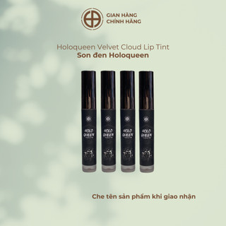 HOLOQUEEN Velvet Cloud Lip Tint - Son đen Halloween