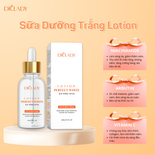 [Dr.Lady Chính Hãng] Sữa Dưỡng Trắng Sáng Da Lotion Căng Bóng Mịn Màng, Cấp Ẩm, Hỗ Trợ Làm Mờ Khuyết Điểm