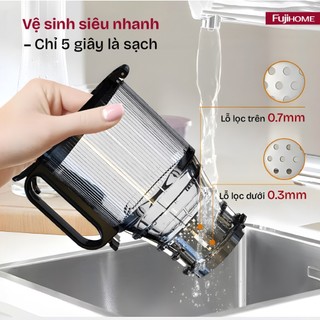 Máy Ép Chậm Nguyên Quả Fujihome SJ16 | Ép Nguyên Trái 130mm | 250W Mạnh Mẽ | Ép Kiệt Giữ Dưỡng Chất