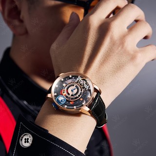 Đồng Hồ Cơ Nam HANBORO WATCH 1020 [55] Chính Hãng Full box | Bảo hành 5 năm