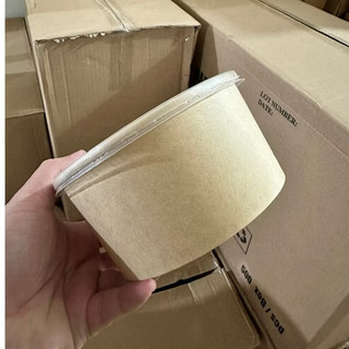 Thùng 500c tô giấy 1000ml ,750 kèm nắp