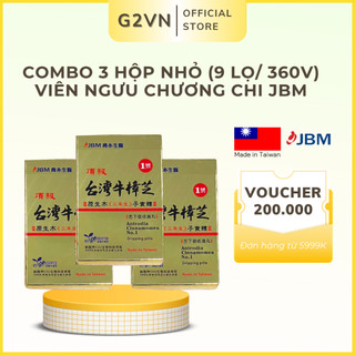 [HÀNG CÔNG TY] Thực Phẩm Bảo Vệ Sức Khỏe Viên Ngưu Chương Chi Antrodia Cinnamomea  JBM Số 1 Đài Loan
