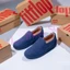 FITFLOP SLIP-ON VẢI F.XANH ĐẬM (230409157)