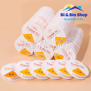 Cuộn Cước Thun Co Dãn Sợi Tròn Dày Xỏ Chuỗi Làm Vòng Đeo Tay
