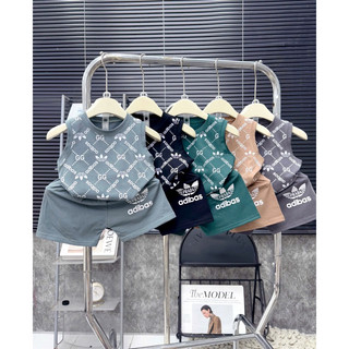 COMBO 5 BỘ BA LỖ IN TRÀN THÂN CHO BÉ PR SIZE CHO BÉ 6-18KG