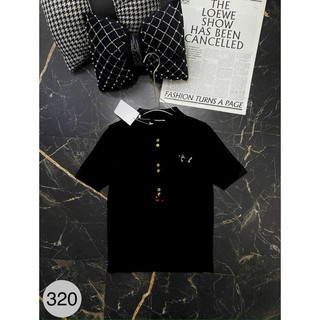 LT - Áo len nữ cổ bẻ len hình thêu ngực, len mongtoghi free size 902