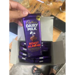 🍫 Socola Cadbury Dairy Milk Hộp 12 Thanh - Vị Sữa 85gr, Hạnh Nhân 80gr, Trái Cây 80gr - Team Vàng Chuẩn Hàng Âu. — ảnh 3