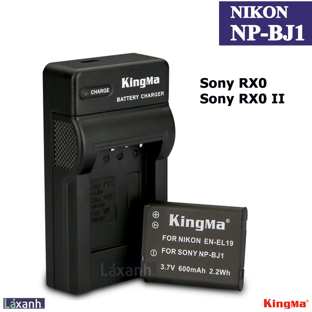 SONY NP-BJ1 BJ | Pin và Dock Sạc máy ảnh Kingma Sony bj1 BJ1 Type-J J ...
