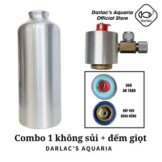 BỘ CHẾ CO2 THUỶ SINH NẮP NHÔM VAN AN TOÀN TỪ MEN VI SINH TỰ NHIÊN – 3 COMBO LINH HOẠT