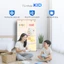 Tủ nhựa Kid 4 tầng QUI PHÚC, tủ đựng quần áo cho bé, an toàn, hoạt tiết dễ thương