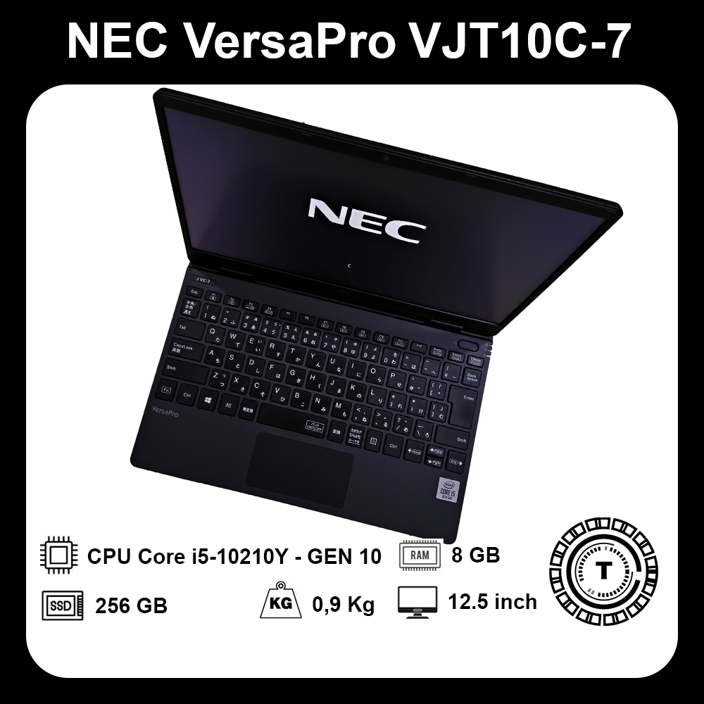Laptop Nec VersaPro VJT10C-7 | Core i5-10210Y | Ram 8GB | SSD 256