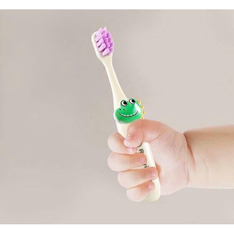Set 6 bàn chải đánh răng cho bé từ 3-6t - bàn chải lông mềm hoạ tiết hoạt hình