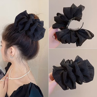 Kẹp Tóc Bong Bóng, Kẹp Tóc Hàn Quốc, Kẹp Tóc Nữ Bản To, Kẹp Tóc Tiểu Thư Phong Cách Hàn Quốc