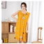 Váy đầm ngủ nữ vải Cotton tự nhiên mềm mịn mát lạnh, đầm mặc nhà mùa hè mã VAV0226