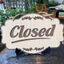 Mẫu Bảng gỗ open closed 2 mặt thông báo mở cửa đóng cửa treo trang trí cửa hàng, quán cà phê thiết kế theo yêu cầu