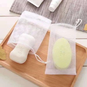 Túi Lưới Tạo Bọt Xà Phòng - Bao Lưới Đựng Xà Bông Tiện Lợi - 2 Lớp Có Dây Rút